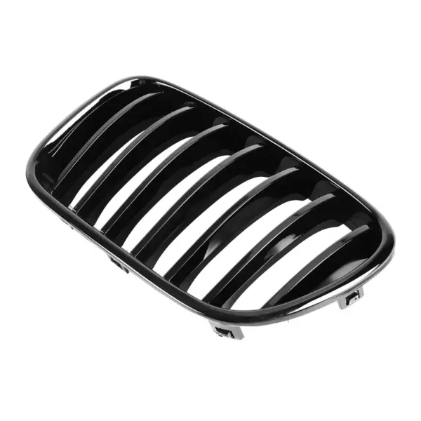Grill Niergrill glanzend zwart enkele bar BMW X3 F25 F26 pre-facelift (2010-2014) Grille