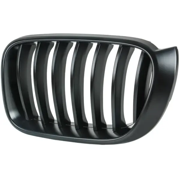 Grill Niergrill matzwart enkele bar BMW X3 F25 F26 facelift (2014-2017) Grille