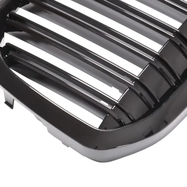 Grill Dubbel-Bar Niergrille Glans Zwart BMW X7 G07 (2019-) Grille