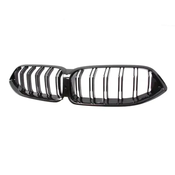 Grill Glans Zwarte Niergrille (dubbele brug) BMW 8 Serie G14/G15/G16 (2018-2023) & F91/F92/F93 (2019-2023) Grille