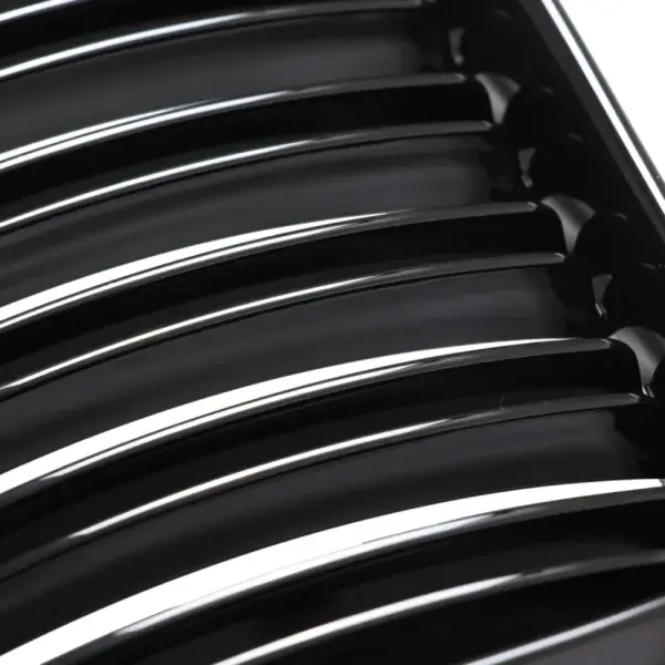 Grill Hoogglans Zwart Niergrill dubbele brug BMW 3 Serie E36 facelift (1996-2000) Grille