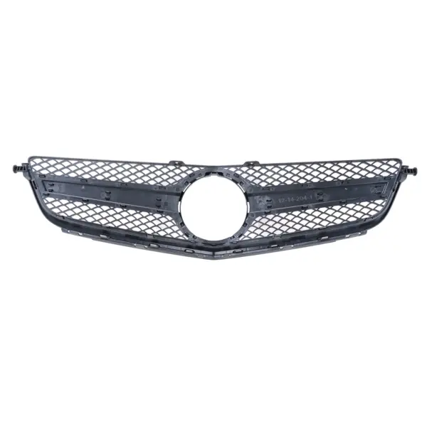 Grill Hoogglans Zwart Radiatorgrille AMG look Mercedes C-Klasse W204 C63 AMG Facelift (2011–2014) Grille