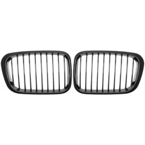 Grill Hoogglans Zwart Niergrill enkele spijl BMW 3 Serie E46 pre-facelift (1998-2001) Grille