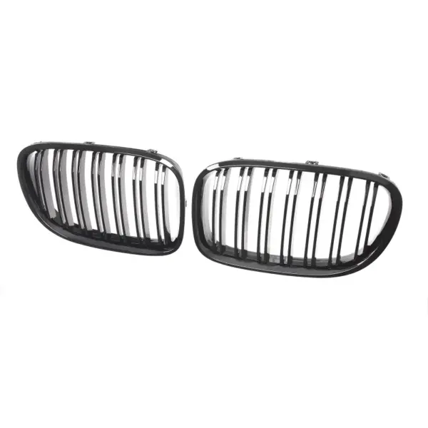 Grill Niergrill Glanzend Zwart Enkele Bar BMW 7 Serie F01/F02/F03/F04 (2008-2015) Grille