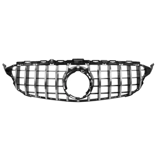 Grill Radiatorgrille Chroom GT Panamericana Mercedes C-Klasse W205 S205 C205 A205 Facelift (2018-2021) Grille