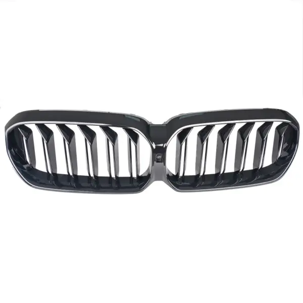 Grill Glans Zwarte Niergrille (dubbele brug) BMW 5 Serie G30/G31 Facelift (2020-2023) Grille
