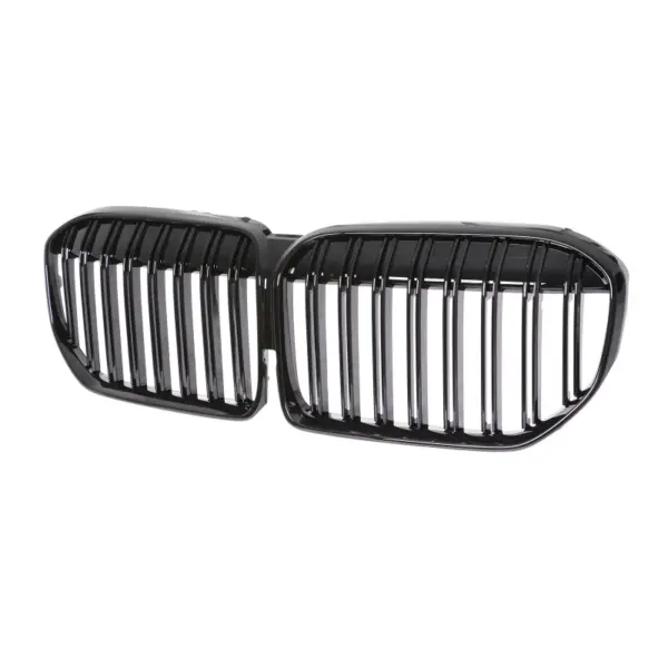 Grill Hoogglans Zwart Niergrille (dubbele bar) BMW 7 Serie G11/G12 Facelift (2019-2022) Grille