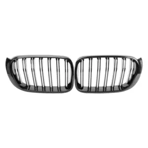 Grill Hoogglans Zwart Niergrill dubbele bar BMW X3 F25 F26 facelift (2014-2017) Grille