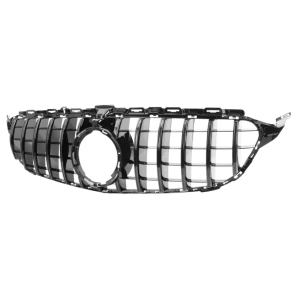Grill Hoogglans Zwart Radiatorgrille GT Panamericana Mercedes C-Klasse W205 S205 C205 A205 Facelift (2018-2021) Grille