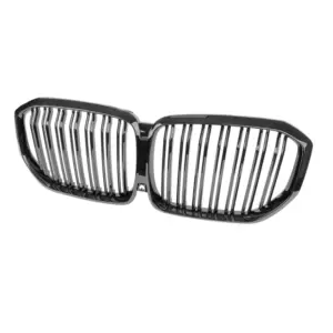 Grill Hoogglans Zwart Niergrill dubbele bar BMW X5 G05 (2018-) Grille