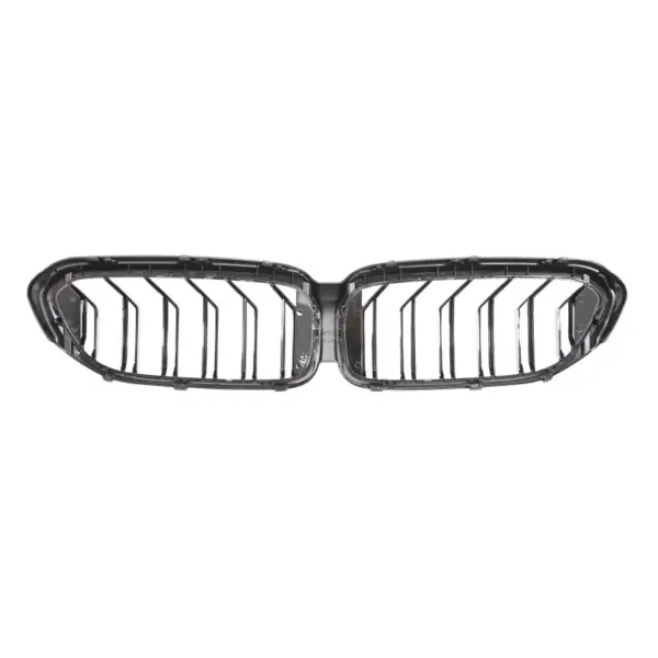 Grill Niergrill Glanzend Zwart Dubbele Brug BMW 5 Serie G30/G31 Pre-Facelift (2017-2020) Grille