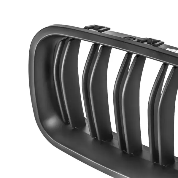 Grill Niergrill mat zwart dubbele brug BMW 5 Serie F10 F11 (2010-2016) Grille