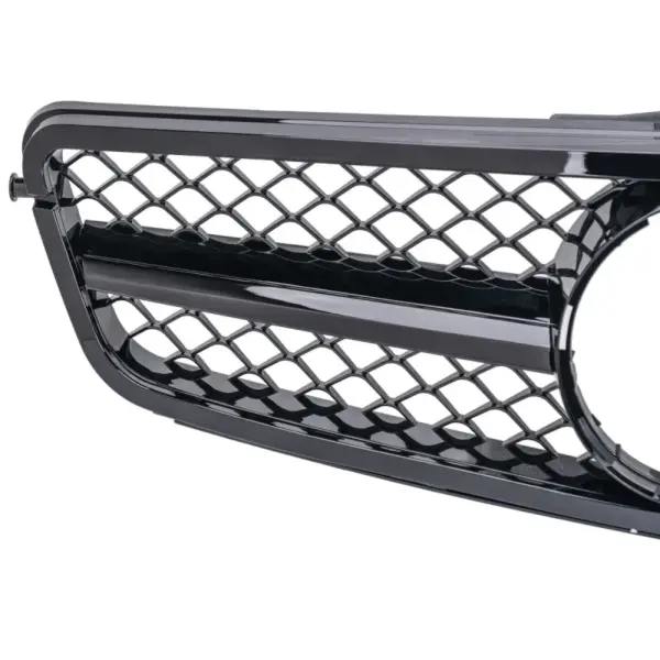 Grill Hoogglans Zwart Radiatorgrille AMG-look Mercedes C-Klasse W204 S204 C204 (2007-2014) Grille