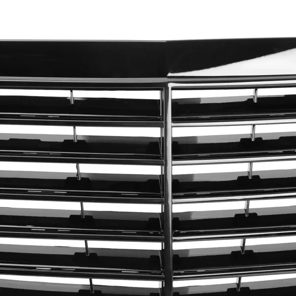 Grill Radiatorrooster Glanzend Zwart Klassieke Mercedes E-Klasse W211 S211 VF211 Pre-Facelift (2003-2006) Grille