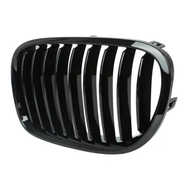 Grill Hoogglans Zwart Niergrill Enkele Bar BMW 5 Serie GT F07 (2009-2017) Grille