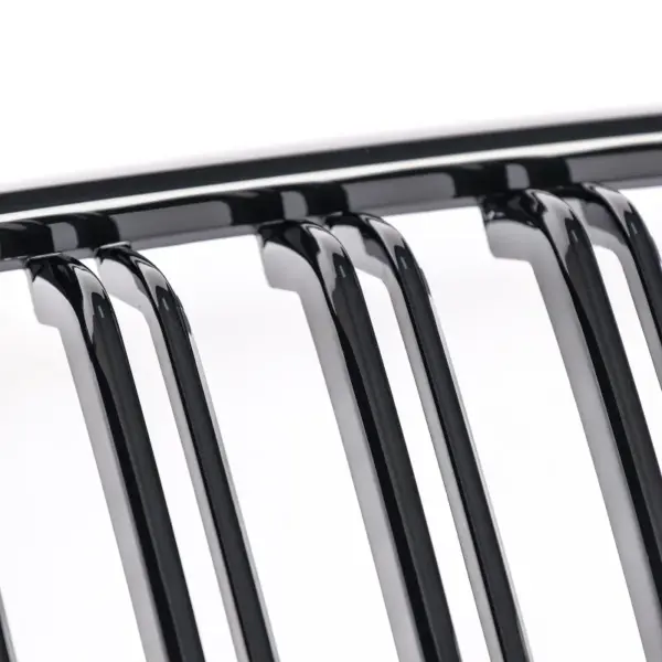 Grill Hoogglans Zwart Niergrill dubbele brug BMW 5 Serie G30 G31 Facelift (2020-) Grille