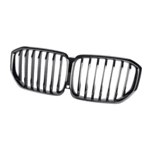 Grill Hoogglans Zwart Niergrill enkele bar BMW X5 G05 (2018-) Grille
