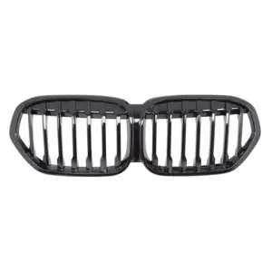 Grill Hoogglans Zwart Niergrill enkele spijl BMW X1 F48 Facelift (2019-2022) Grille