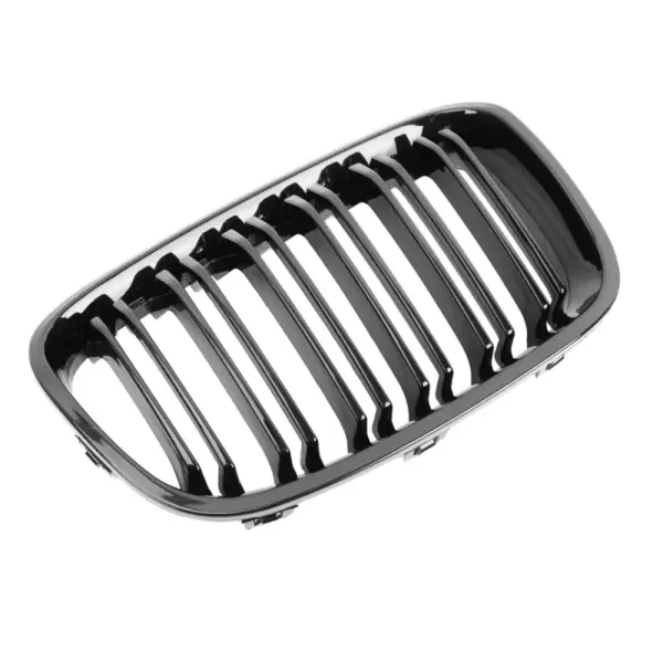Grill Hoogglans Zwart Niergrill dubbele brug BMW 1 Serie F20 F21 (prefacelift 2011-2015) Grille