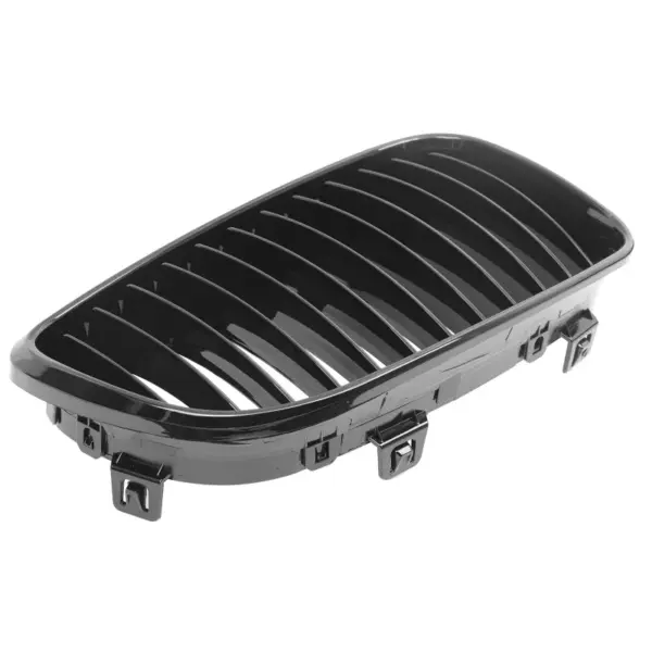Grill Niergrill Glanzend Zwart Enkele Bar BMW 1 Serie E8x Facelift (2007-2011) Grille