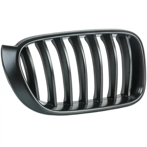 Grill Niergrill matzwart enkele bar BMW X3 F25 F26 facelift (2014-2017) Grille