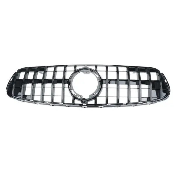 Grill Hoogglans Zwart GT Panamericana Mercedes GLC X253 C253 Facelift met AMG Pakket (2019-2022) Grille