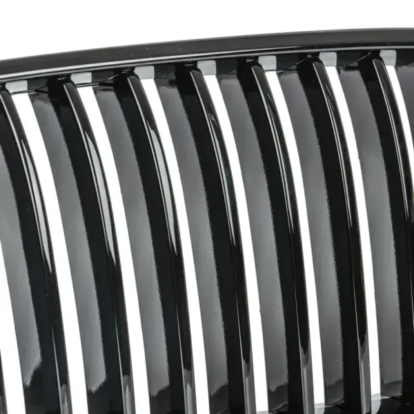 Grill Hoogglans Zwart Niergrill Enkele Bar BMW 5 Serie F10 F11 (2010-2016) Grille