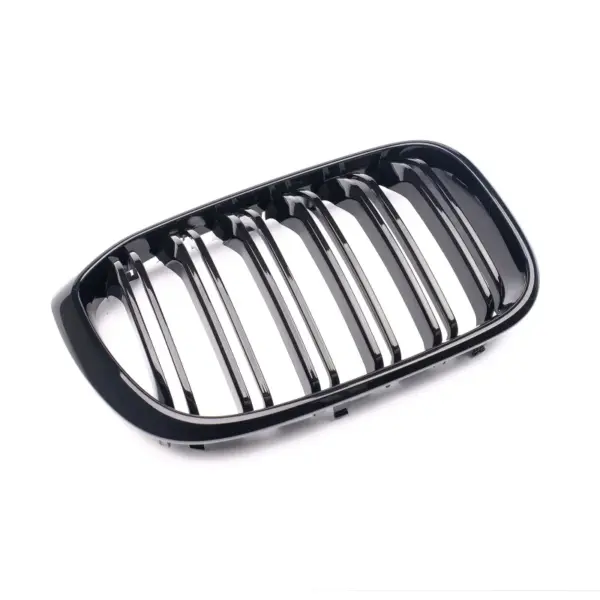 Grill Niergrill glanzend zwart dubbele bar  BMW X3 G01 G02 Pre-Facelift (2017-2021) Grille