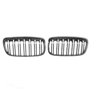 Grill Hoogglans Zwart Niergrill Dubbele Brug BMW 2 Serie Active Tourer F45/F46 Pre-Facelift (2014-2018) Grille