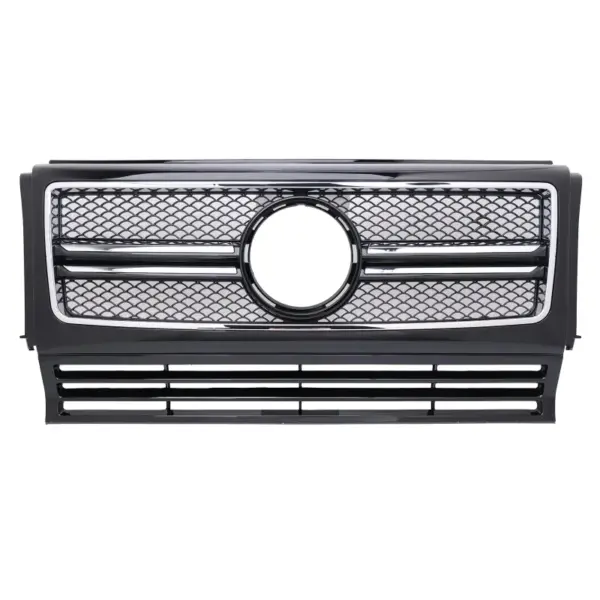 Grill Hoogglans Zwart AMG Look Radiatorgrille Mercedes G-Klasse W463 (1990-2018) Grille