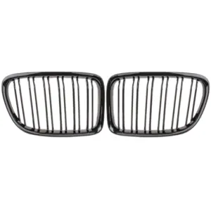 Grill Hoogglans Zwart Niergrill Dubbele Spijl BMW X1 E84 (2009–2015) Grille