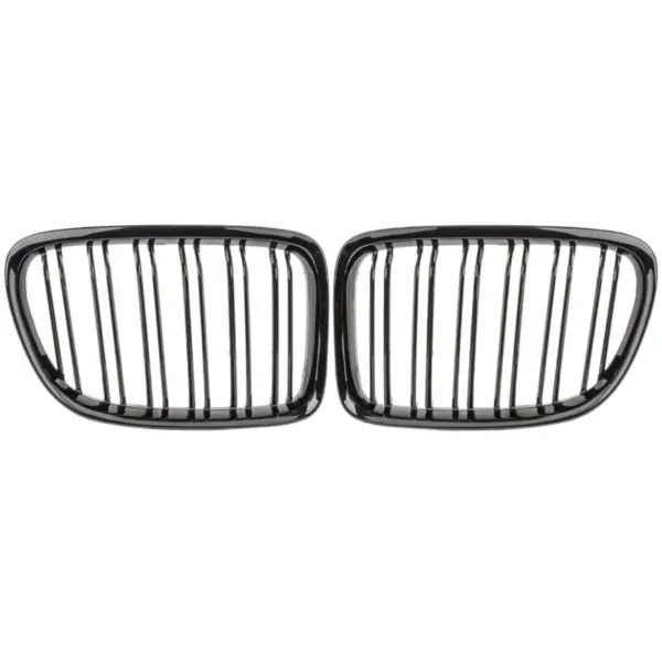 Grill Hoogglans Zwart Niergrill Dubbele Spijl BMW X1 E84 (2009–2015) Grille