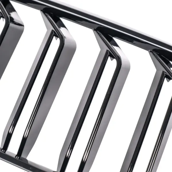 Grill Glans Zwarte Niergrille (dubbele brug) BMW 5 Serie G30/G31 Facelift (2020-2023) Grille