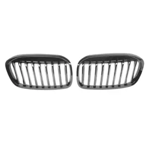 Grill Niergrill glanzend zwart enkele spijl BMW 2 Serie Active Tourer F45/F46 Facelift (2018-2021) Grille