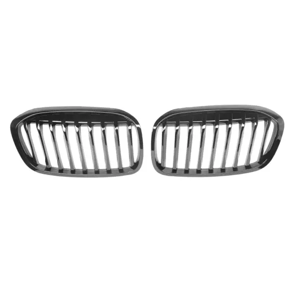 Grill Niergrill glanzend zwart enkele spijl BMW 2 Serie Active Tourer F45/F46 Facelift (2018-2021) Grille