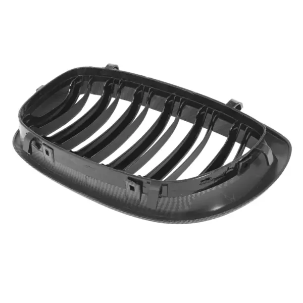 Grill Niergrill Carbon Look dubbele spijl BMW 3 Serie Coupé E46 facelift (2003-2006) Grille
