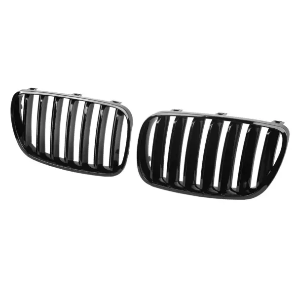 Grill Hoogglans Zwart Niergrill dubbelspijl BMW X3 E83 Facelift (2007-2010) Grille