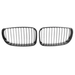 Grill Niergrill Glanzend Zwart Enkele Bar BMW 1 Serie E8x Facelift (2007-2011) Grille