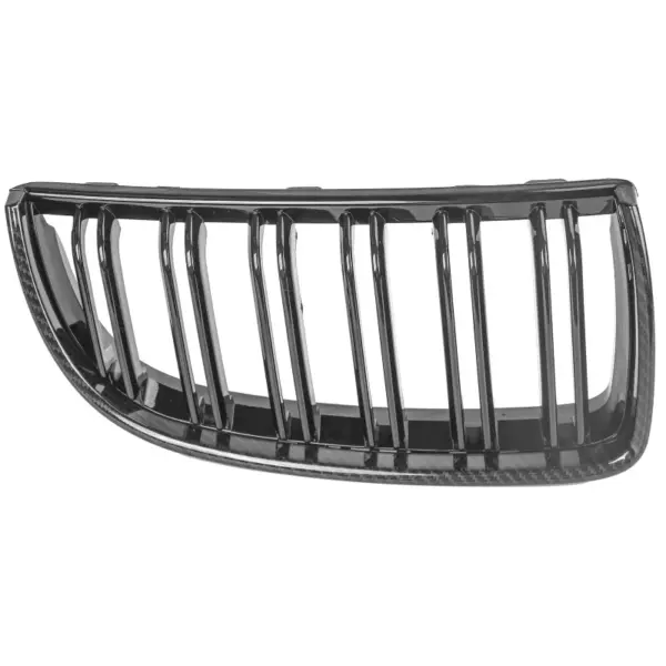 Grill Niergrill carbon look dubbele spijl BMW 3 Serie E90 E91 pre-facelift (2005–2008) Grille