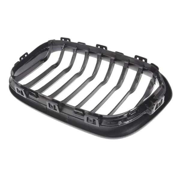 Grill Hoogglans Zwart Niergrill Enkele Bar BMW 1 Serie F20/F21 Facelift (2015-2019) Grille