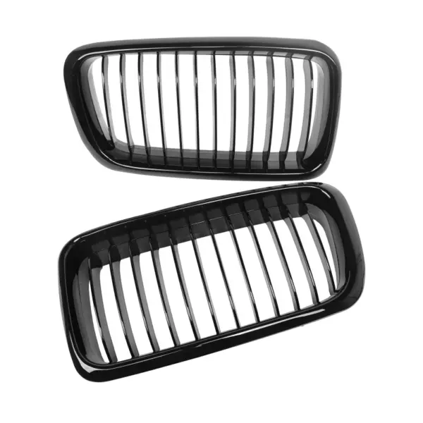Grill Hoogglans Zwart Niergrill enkele spijl BMW 7 Serie E38 (1994-2001) Grille