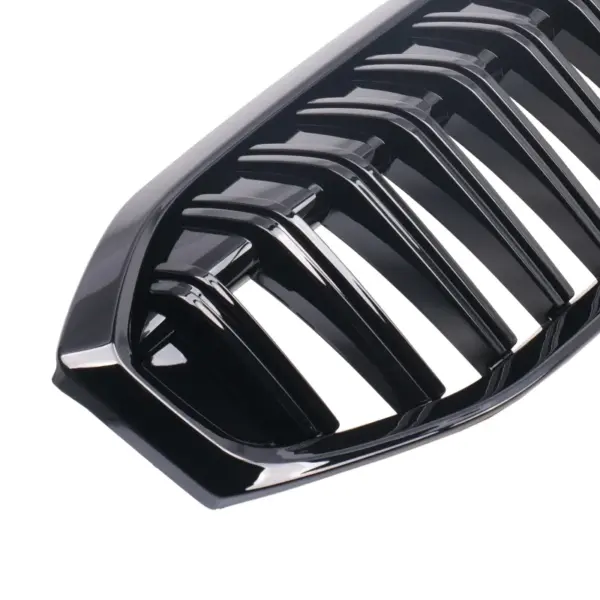 Grill Hogglans Zwart Niergrill enkele bar BMW 3 Serie G20 G21 Facelift (2022-) Grille
