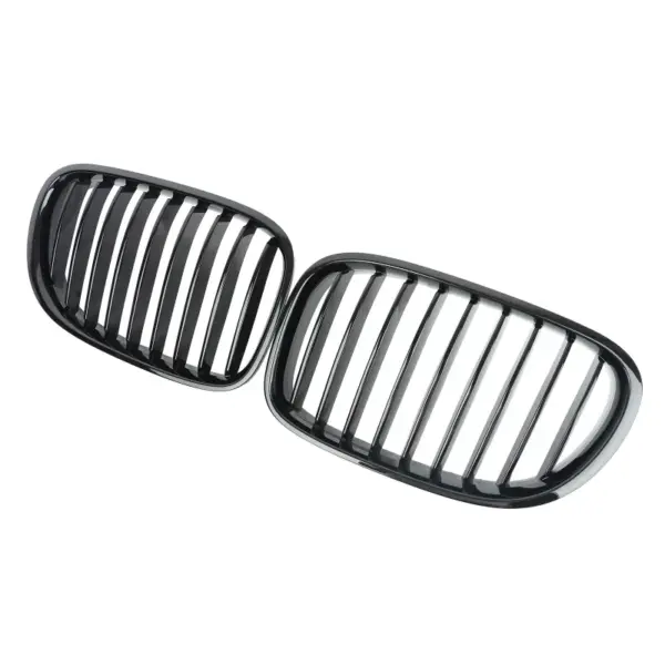Grill Hoogglans Zwart Niergrill Enkele Bar BMW 5 Serie GT F07 (2009-2017) Grille
