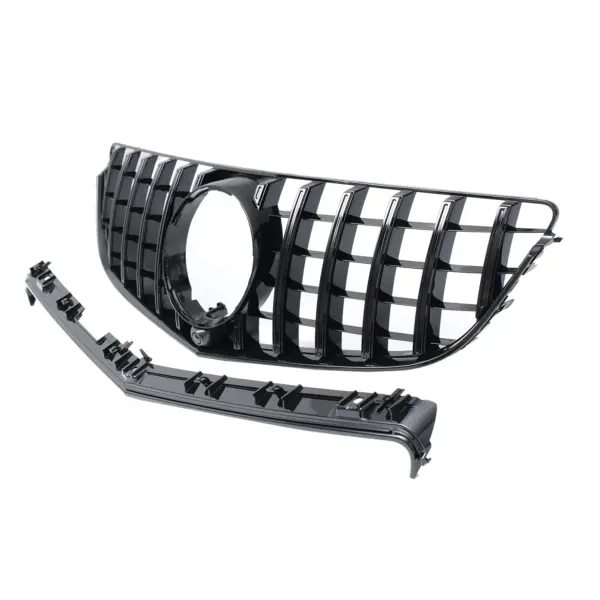 Grill Hoogglans Zwart Radiatorgrille GT Panamericana Mercedes E-Klasse Coupé C207 A207 Facelift (2013–2017) Grille