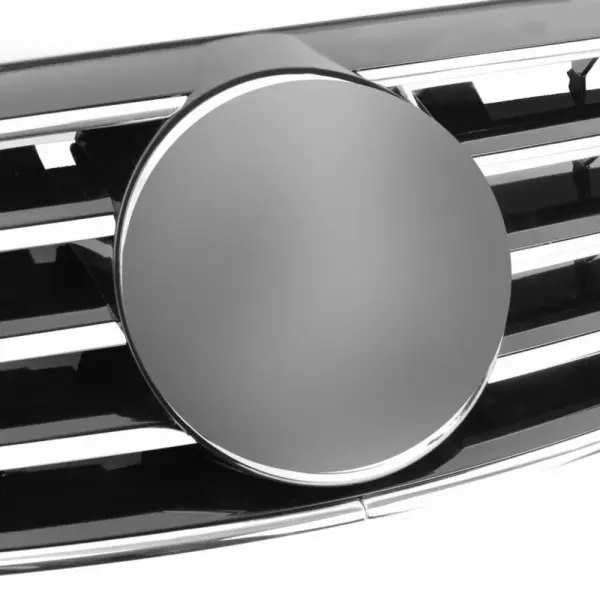 Grill Hoogglans Zwart Chroom Radiatorgrille Mercedes E-Klasse W211 S211 VF211 Pre-Facelift (2002-2006) Grille