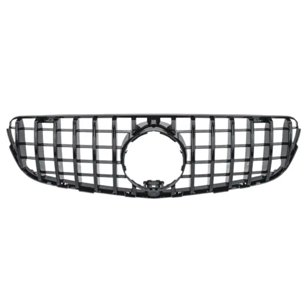 Grill Hoogglans Zwart Radiatorgrille GT Panamericana Mercedes GLC X253 C253 Pre-Facelift (2015-2019) Grille