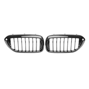 Grill Hoogglans Zwart Niergrill enkele bar BMW 5 Serie G30 G31 pre-facelift (2017-2020) Grille
