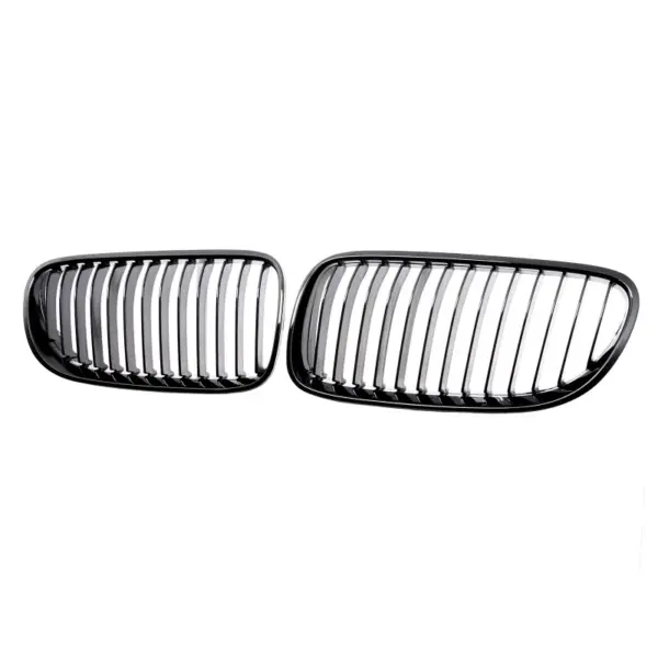 Grill Hoogglans Zwart Niergrill Enkele Bar BMW 3 Serie Coupé/Cabrio E92/E93 Pre-Facelift (2006-2009) Grille