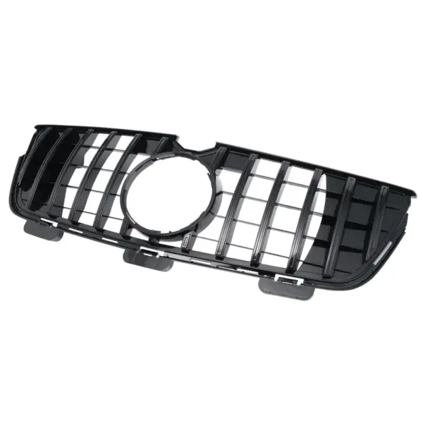 Grill Hoogglans Zwart GT Panamericana Radiatorgrille Mercedes GL X164 Facelift (2010-2012) Grille