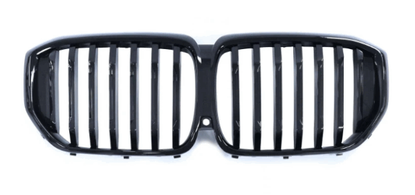 Hoogglans Zwart Niergrille Enkel-spaaks – BMW X5 G05 Facelift 2023–2025